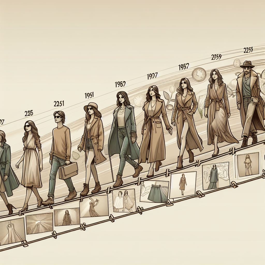 TImeline of Fashionbrand
