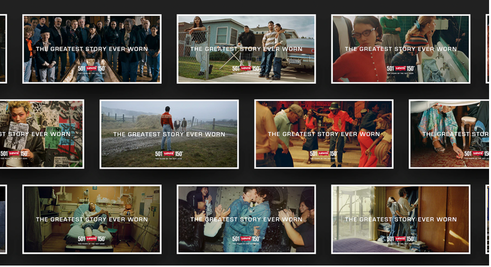brand storytelling example Levi's